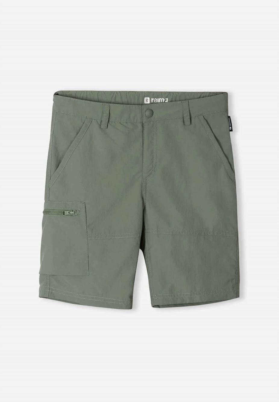 NEW REIMA kid's eloisin shorts in greyish green